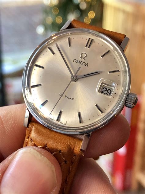 vintage omega watches 1960s|vintage omega de ville watches.